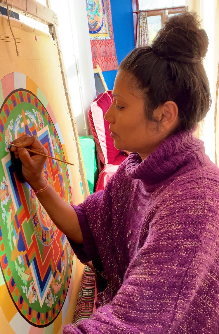 Artist Painting